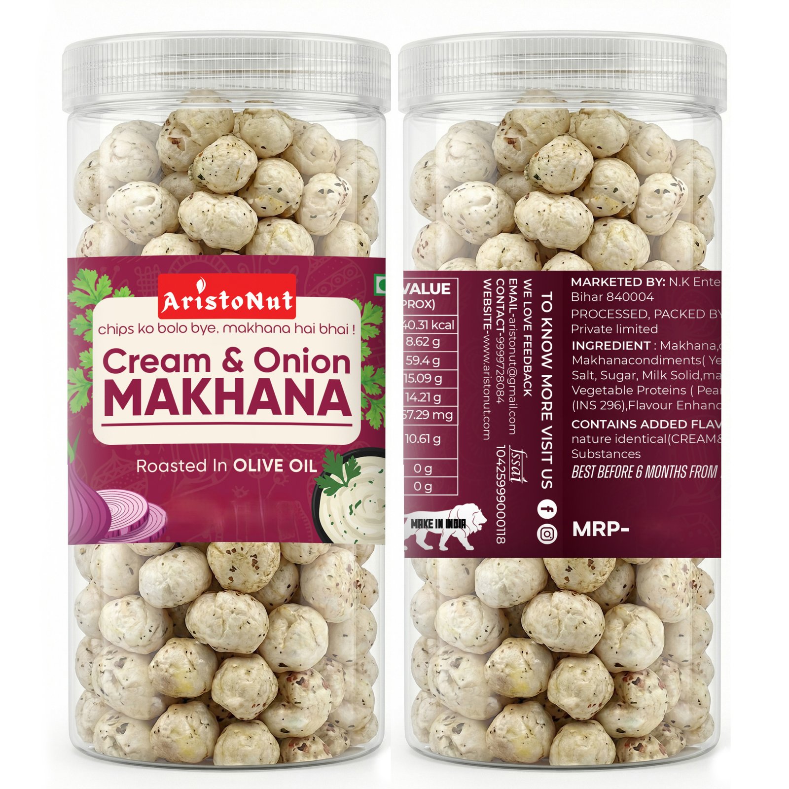 Cream Onion Makhana