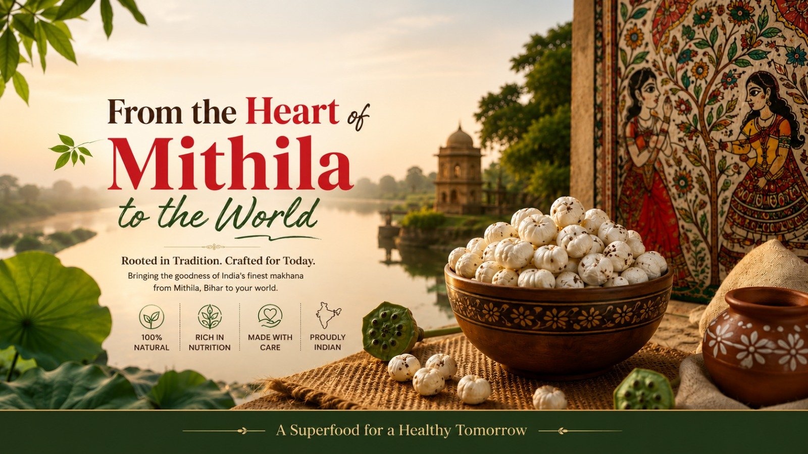 Mithila Origin Makhana